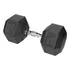 Mancuerna Hexagonal Active 22.5 Kg Supergym Color Negro