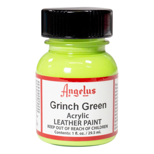 Pintura Acrílica Angelus 1 Oz Color Grinch Green