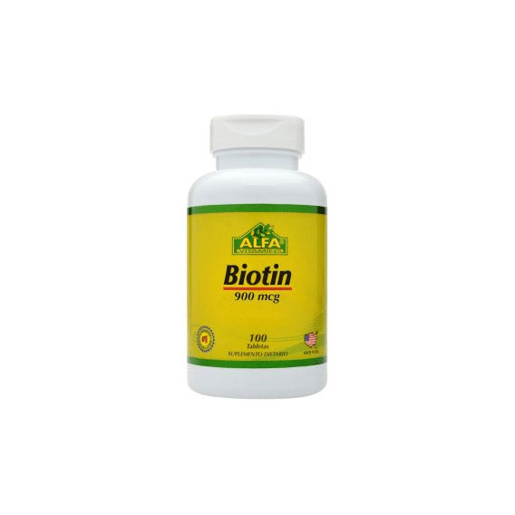 Biotin Alfa Vitamins X 100 Capsulas