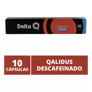 10 Cápsulas Delta Q, Café, Qalidus Descafeinado.