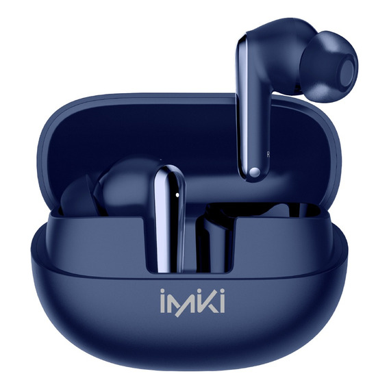 Imiki Audífono T14 Six Mics Con Anc & Enc Bt5.3 Azul Oscuro