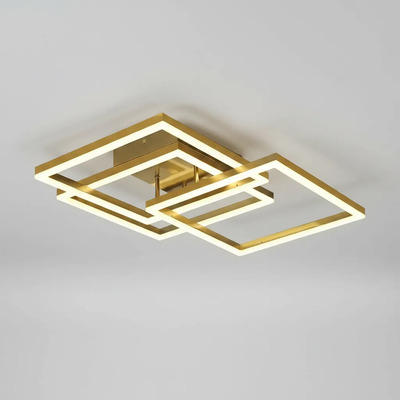 Plafon Led Seema L6560 Dorado 60w 3000k Dorado