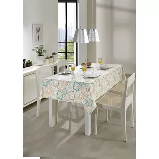 Toalha De Mesa Genebra De 4 Lugares Quadrada Ines Döhler