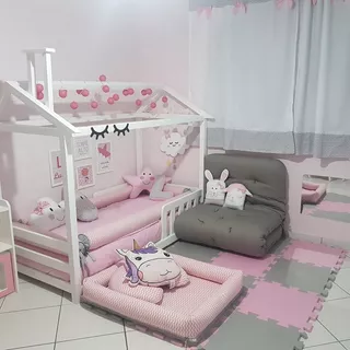 Futon Para Quarto Montessoriano,cama Babá