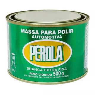 Massa De Polir Barco N.2 Branca Extra Fina Pérola 500g