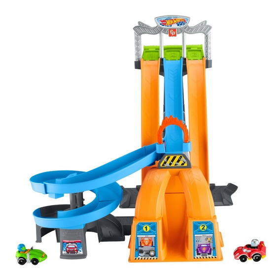 Juguete Para Bebés Fisher-price Pista De Carreras Hot Wheels Color Multicolor