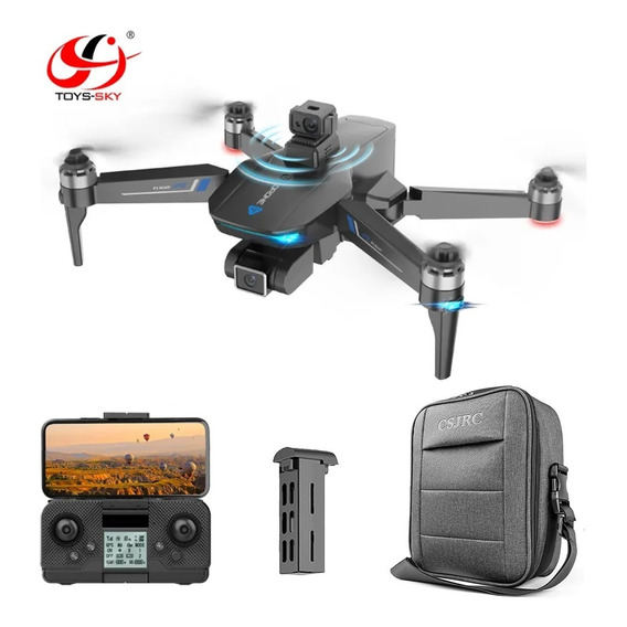 Drone Toysky Csj S189 Max Con Cámara 4k Negro 5ghz 1 Batería