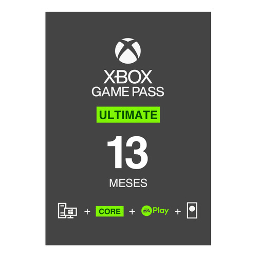 Game Pass Ultimate De 12 + 1 Garantizados activación
