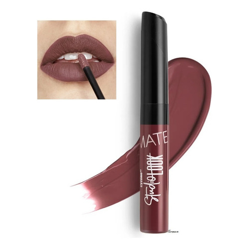 Labial Studio Look Liquido No Transfer Mate - Cyzone Color Latte