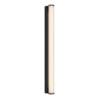 Aplique Led Paston L Black 80 Cm  Diseño Premium 20w Negro