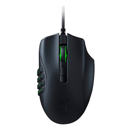 Mouse gamer de juego Razer  Naga X negro