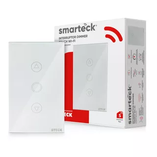 Interruptor Smart Dimmer Branco Automação App Google Alexa