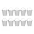 Flower Pot 10pcs Mini Succulent Plant Small Metal