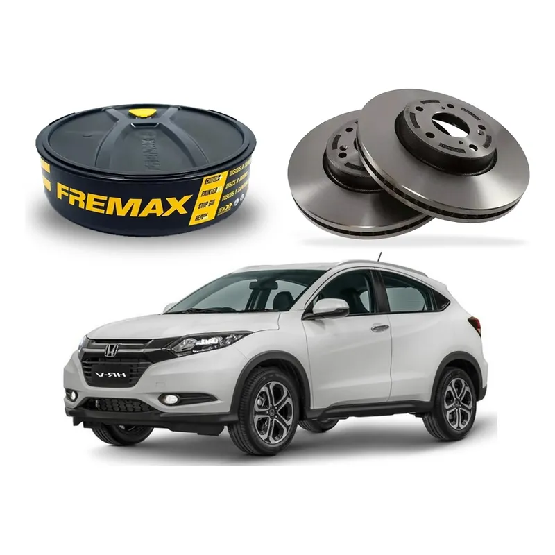 Disco Freio Dianteiro Fremax Hrv 1.8 2015 A 2018