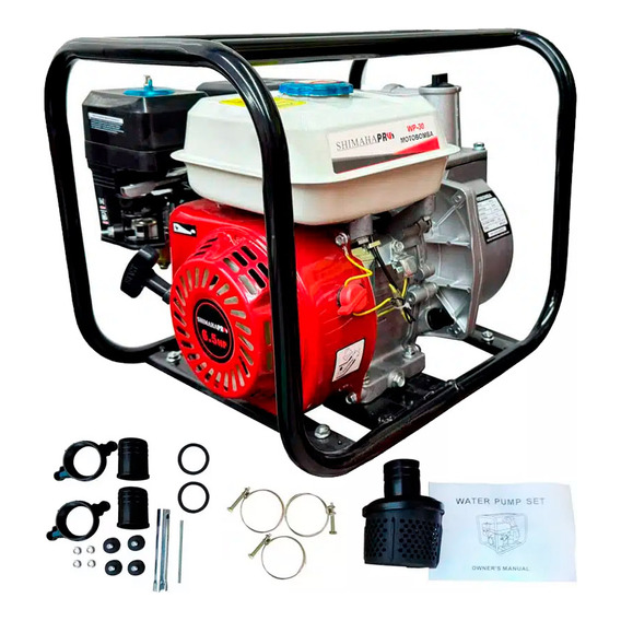 Motobomba De Agua Shimaha Pro Swp-30 De 6.5 Hp 3x3 Pulgadas Riego Y Agricola