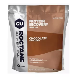 Gu Roctane Protein Recovery Drink Mix 915g Pós Treino Sabor Chocolate