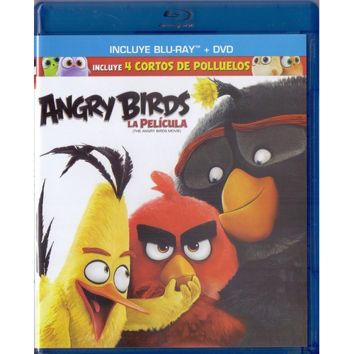 Angry Birds La Pelicula Blu-ray + Dvd
