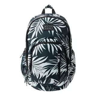 Mochila Urbana Billabong Roadie Color Negro Hojas 31l