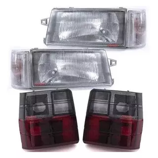 Faros Fiat Uno Kit Farol Fiat Uno Kit Completo Oferta Farol