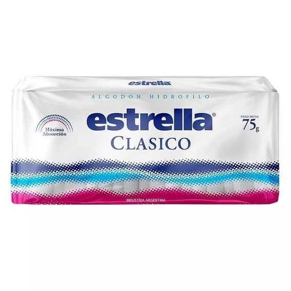 Algodon Estrella Clasico X 75gr