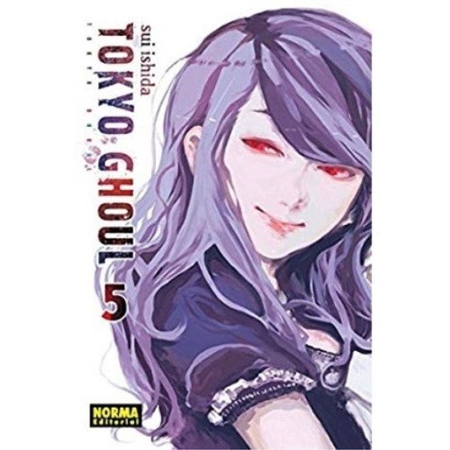 Tokyo Ghoul: Tokyo Ghoul, De Sui Ishida. Serie Tokyo Ghoul, Vol. 5. Editorial Norma Comics, Tapa Blanda, Edición 1 En Español, 2015