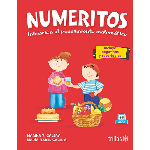 Numeritos: No, de Galera T., Marina., vol. 1. Editorial Trillas, tapa pasta blanda, edición 1 en español, 2023
