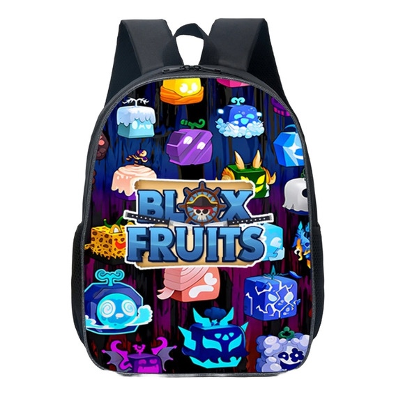 Mochila Blox Fruits Roblox Niño Impresión Digital 3d 20 L