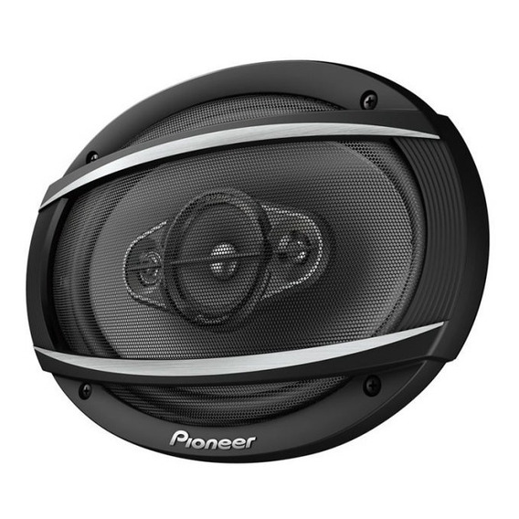 Parlantes Auto Pioneer 6x9 6977 4 Vias 650w Reemplaza 6970 Color Negro