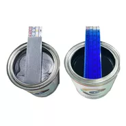 Kit Pintura Candy Bc Azul Noche 1 Lt + Base Aluminio Bc. 1l.