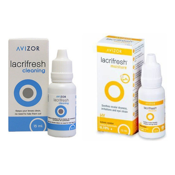 Kit Avizor Lacrifresh Moisture + Lacrifresh Cleaning