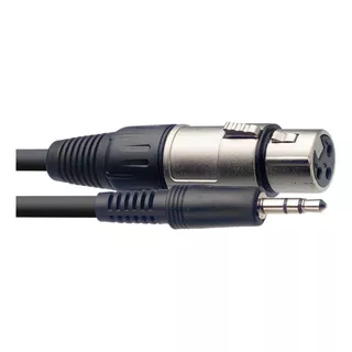 Cable Stagg Sac3mpsxf Mini Plug - Canon Hembra 3 Metros