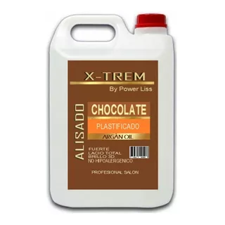 Bidon 5 Litros Alisado Chocolate Fuerte Plastificado Envio