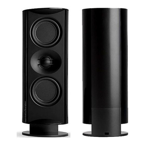 Harman Kardon Hkts Sat60 Parlantes + Base Pared, Precio Par Color Negro