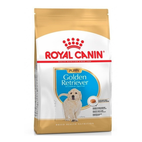 Alimento Royal Canin Breed Health Nutrition Golden Retriever Puppy para perro cachorro de raza grande sabor mix en bolsa de 12kg