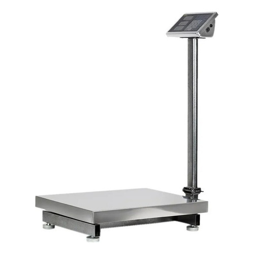 Báscula industrial digital Noval NEP TN 150kg con mástil 100V/240V gris 50 cm x 40 cm