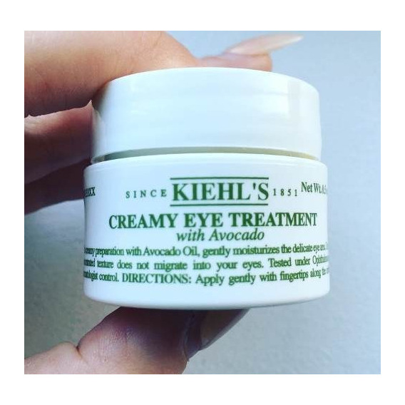 Crema Creamy Eye Treatment with Avocado Kiehl's día/noche para todo tipo de piel de 14mL 20+ años