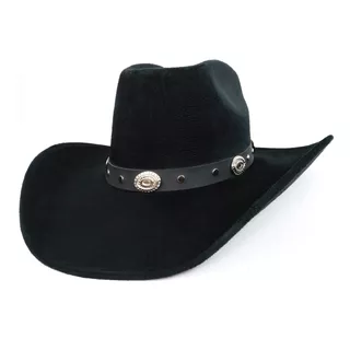 Sombrero Unisex Vaquero Texana 8 Segundos Gamuza Elegante 60