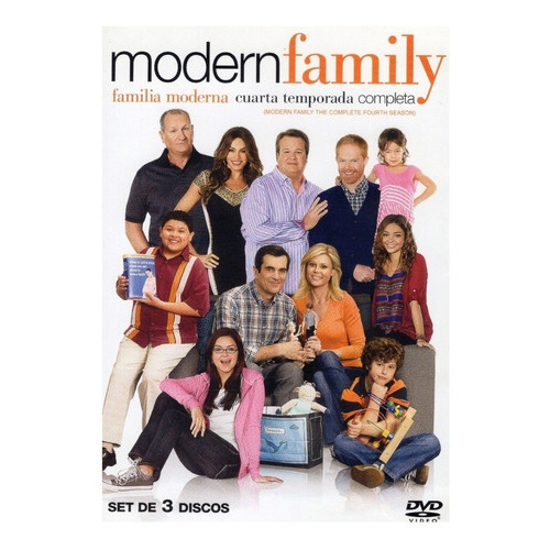 Modern Family Familia Moderna Cuarta Temporada 4 Cuatro Dvd
