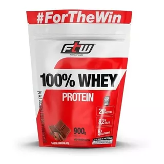 100% Whey Protein 900g Refil - Whey Protein Concentrado Ftw
