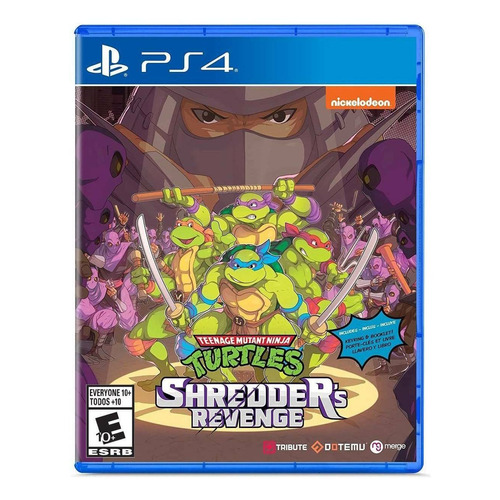 Teenage Mutant Ninja Turtles: Shredder's Revenge  Standard Edition Dotemu PS4 Físico