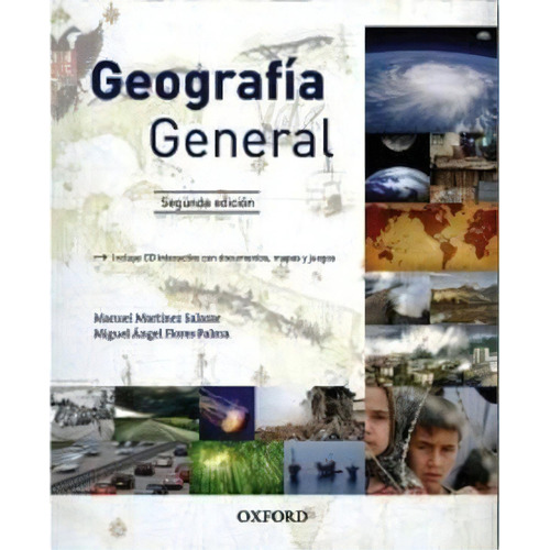 Geografia General Bach. C/cd 2ed., De Martinez/flores. Editorial Oxford