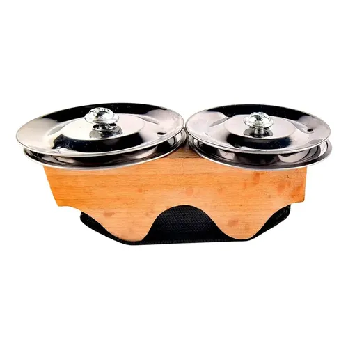 Sinos De Dedo De Percussão, Sinos De Pandeiro De Mão Para