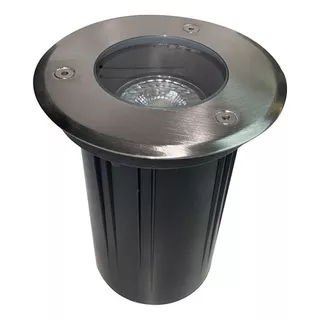 Spot De Embutir Suelo Piso Led Acero Gu10 Exterior Lucciola Color Acero Inox