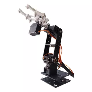Brazo Robotico 4 Gdl Con Servomotores / Tutorial De Armado