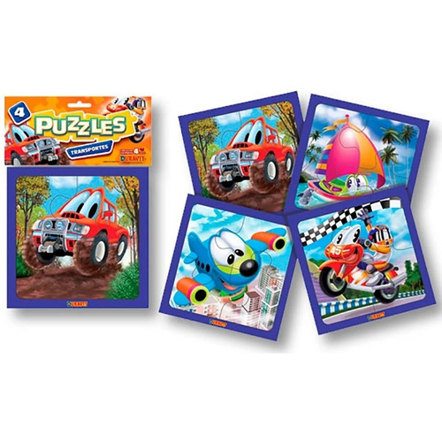 Puzzle Transportes 4 Piezas Duravit - Del Tomate - 5