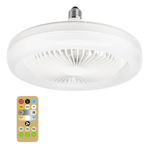 Ventilador de techo con LED 30w 110/220w y control