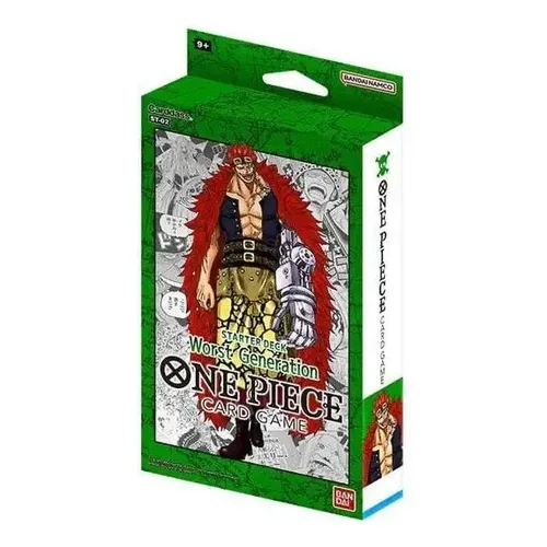Deck Inicial - St-02 - Worst Generation Idioma Inglês One Piece