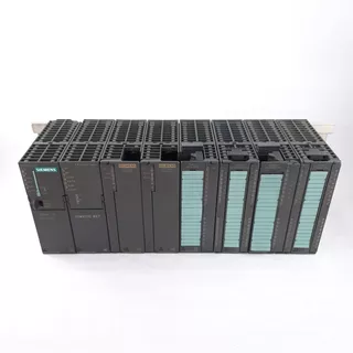 Rack Clp Siemens Simatic S7-300 Cpu315-2 Dp Com 7 Módulos