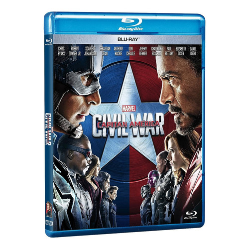 Capitan America Civil War Guerra Marvel Pelicula Blu-ray