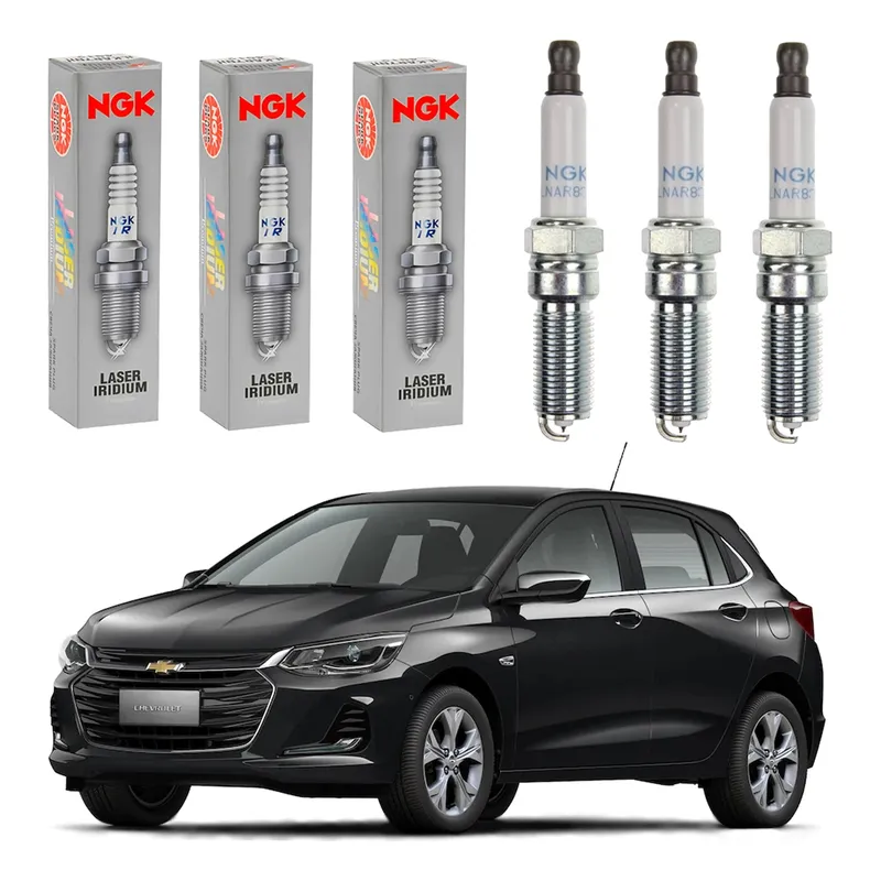 Jogo Velas Original Ngk Onix 1.0 12v Turbo 2019 A 2024